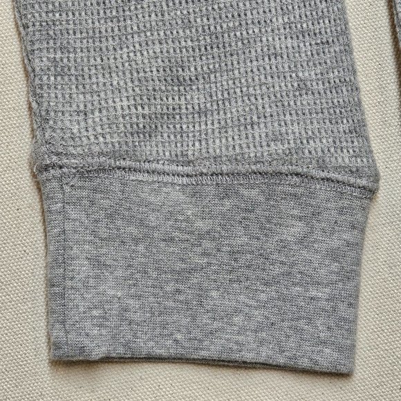 NWOT True Religion Waffle Knit Henley XL - Picture 6 of 6